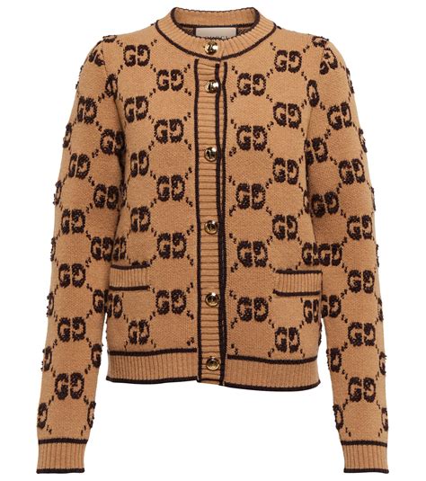 gucci cardigan outlet|gucci cardigan for women.